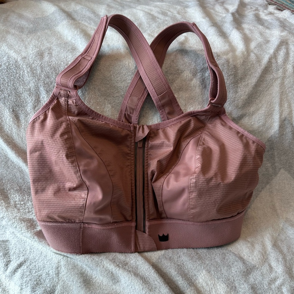 SheFit 3Luxe Dusty Rose High Impact Sports Bra